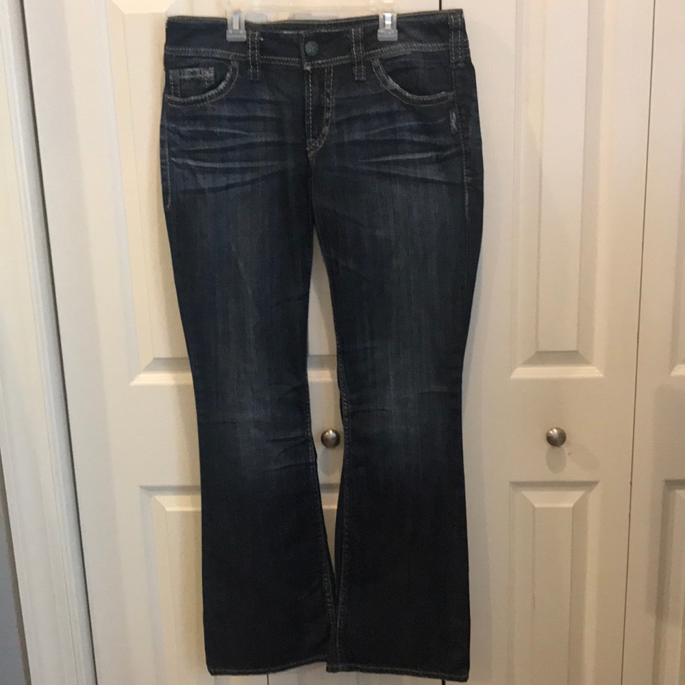 Silver jeans